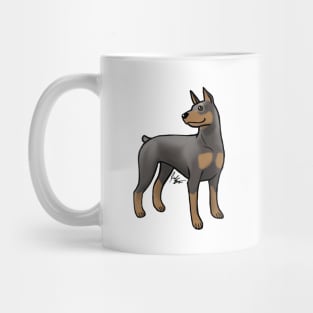 Dog - Doberman Pinscher - Blue and Tan Mug